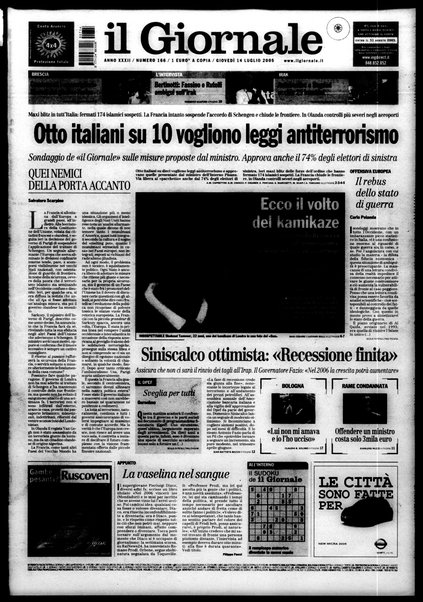 Il giornale : quotidiano del mattino